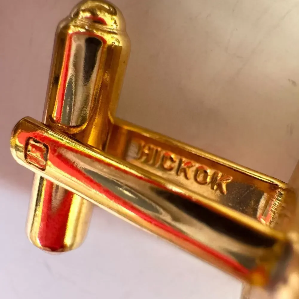 Vintage Lot of 8 Men’s Jewelry Swank, Hickok Cufflinks, Tie Bar Monogram Pins